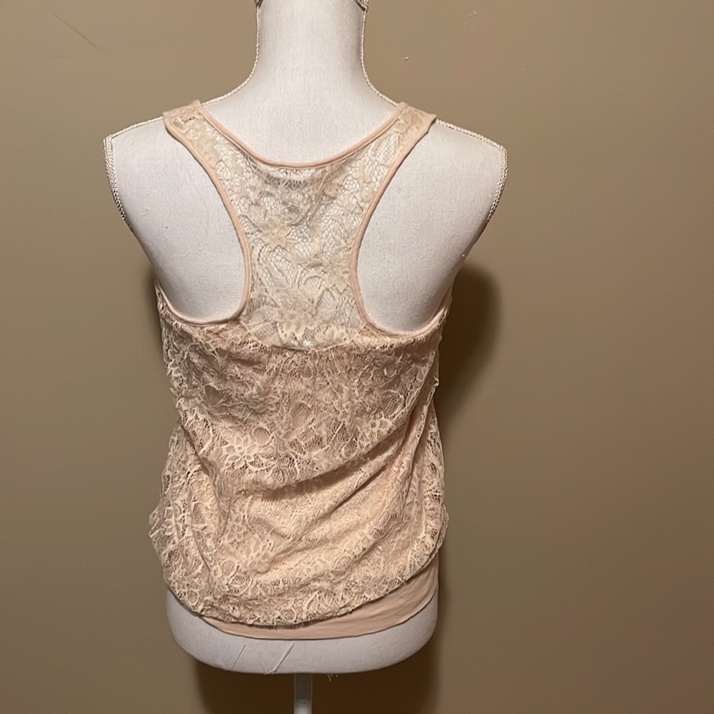 Express Lace Racerback Tank - Picture 2 of 4